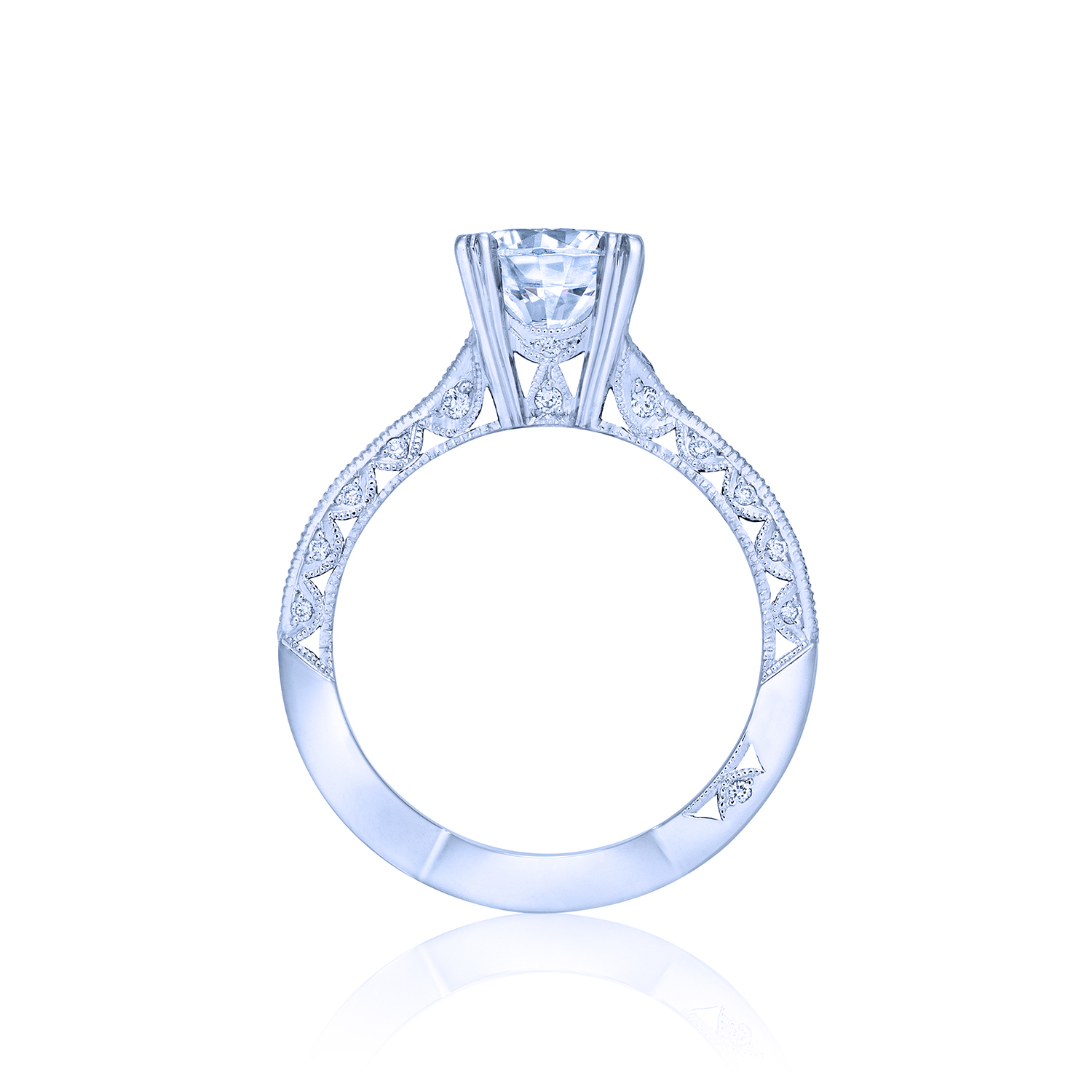 Tacori Classic Crescent 2645RD Diamond Engagement Ring - Image 2