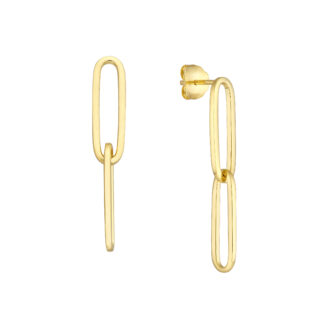 Paperclip Dangle Earring