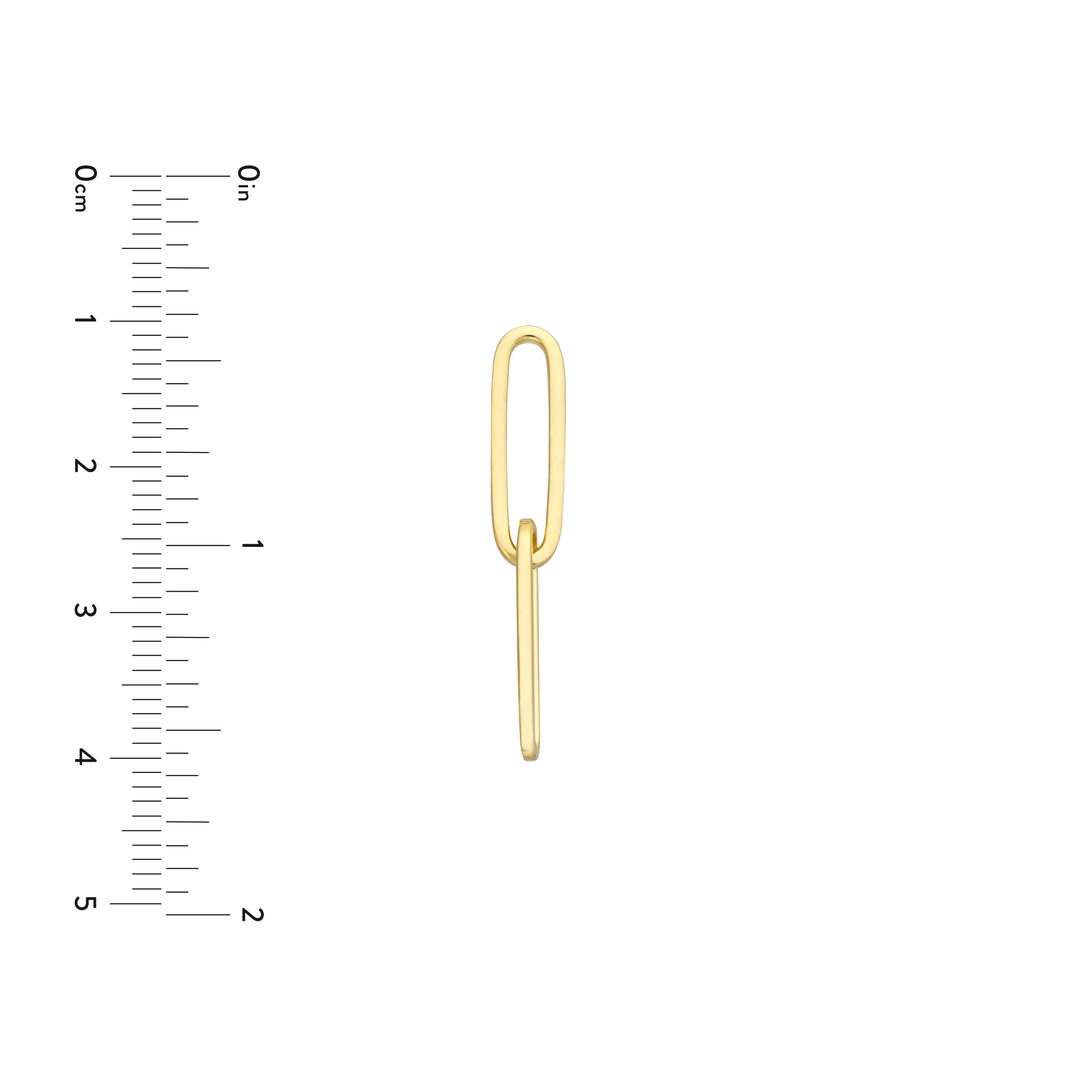 Paperclip Dangle Earring - Image 3