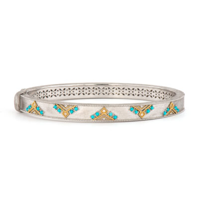 Jude Frances Lisse Empress Crown Bangle