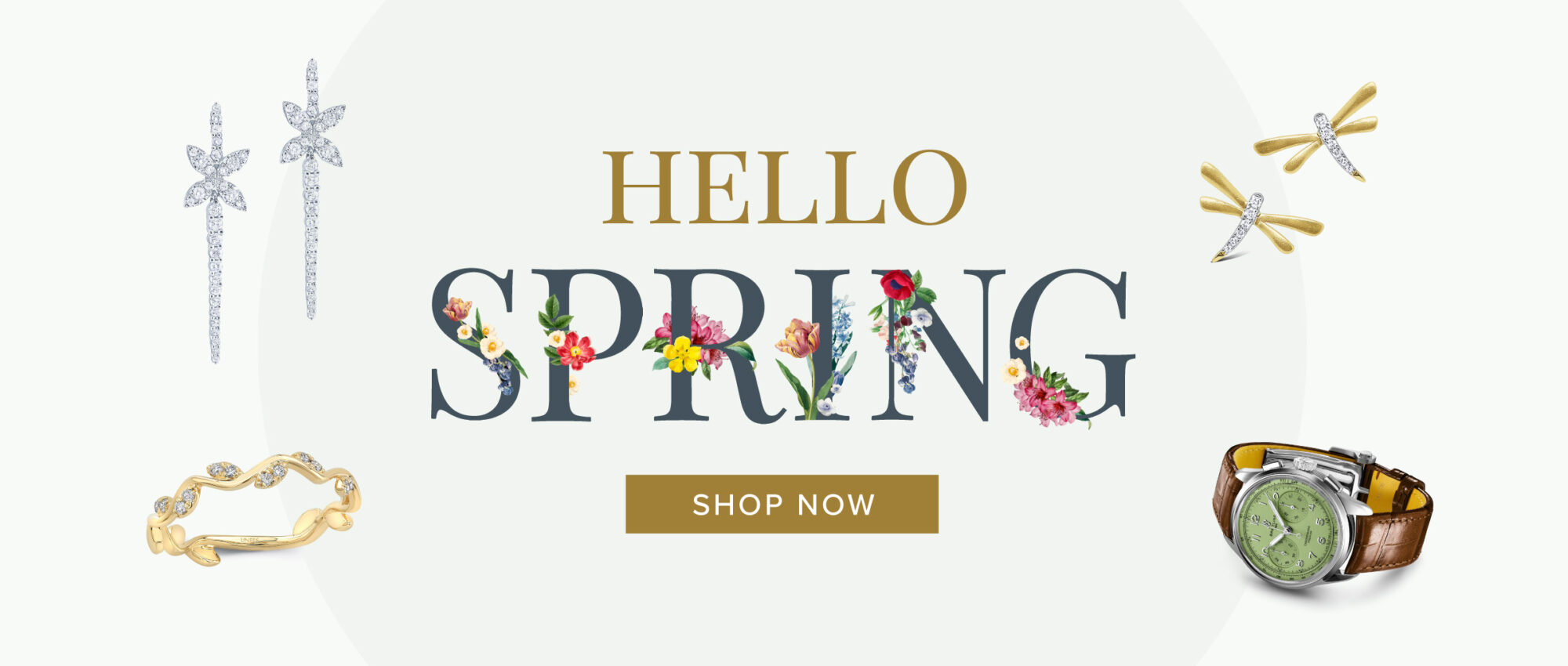 Hello Spring. Shop the Spring Collection Now.