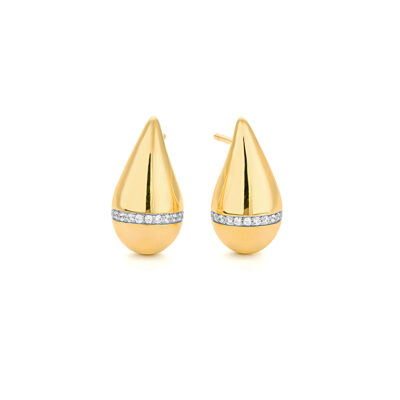 Water Drop Stud Earrings