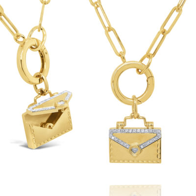 "Little Pocket" Letter Necklace