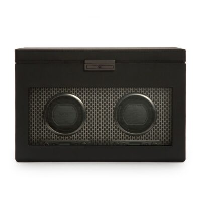 Wolf Axis Double Watch Winder With Storage